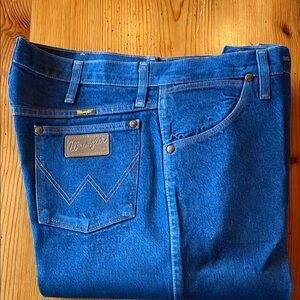Wrangler Blue Denim Jeans 34X40